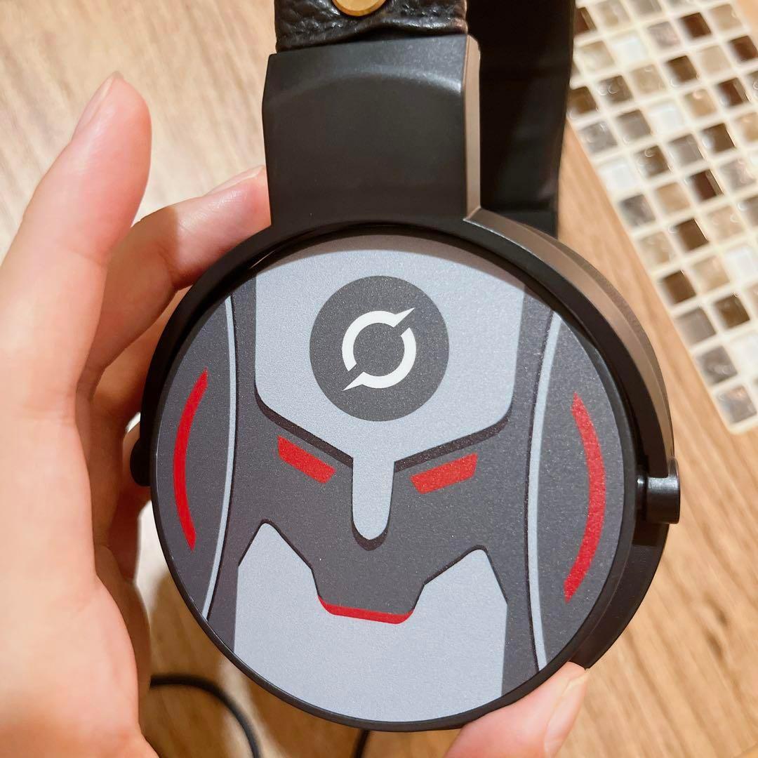 大特価‼️ゲーミングヘッドセット ブラック レッド レザー収納ケース付き✨