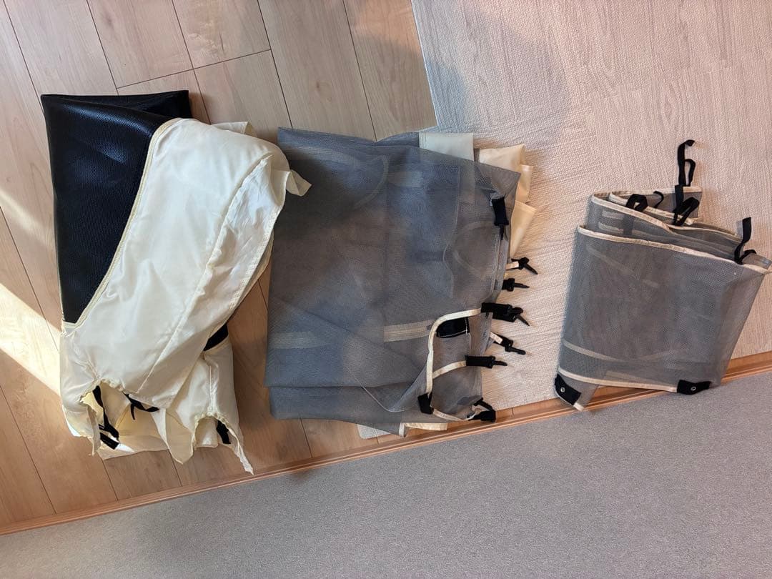 六角形トランポリン 吊り下げハンドル付き