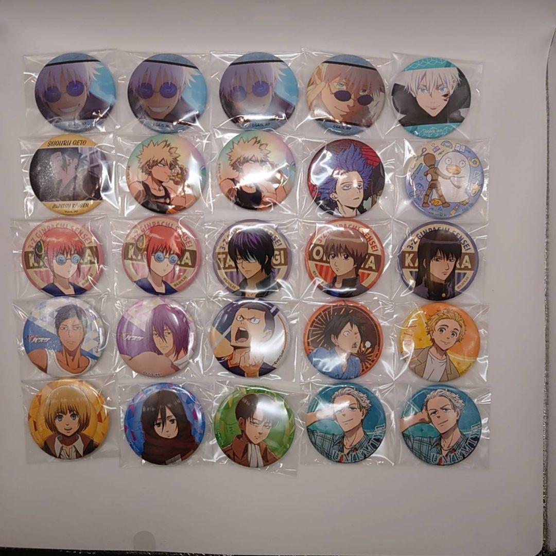 アニメ缶バッジ　まとめ売り　JUMP系など37点