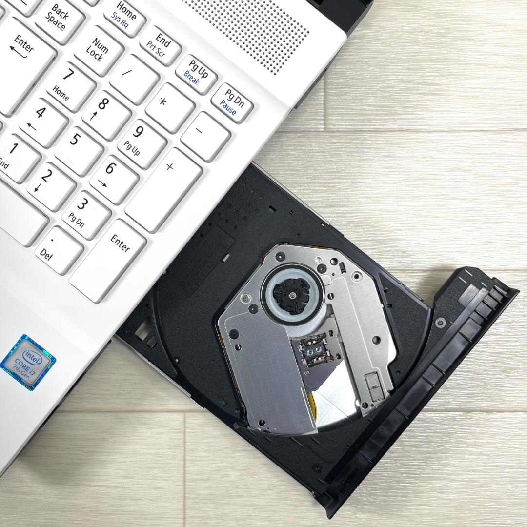 NEC i7 高速SSD500 メモリ16 Windows11 ノートパソコン★