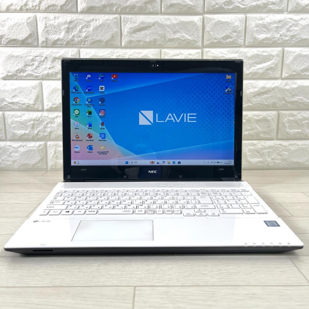 NEC i7 高速SSD500 メモリ16 Windows11 ノートパソコン★