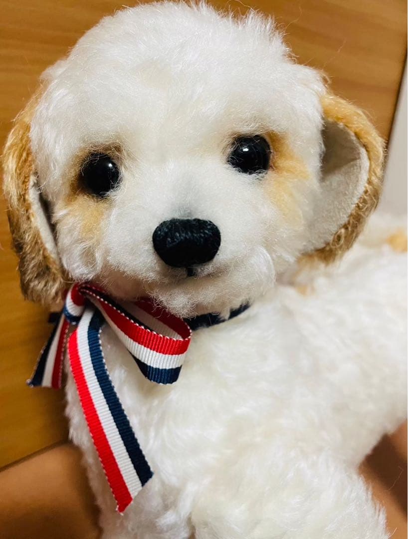 【新品】 犬 ミックス ぬいぐるみ 作家 ぬいぐるみ パピマル