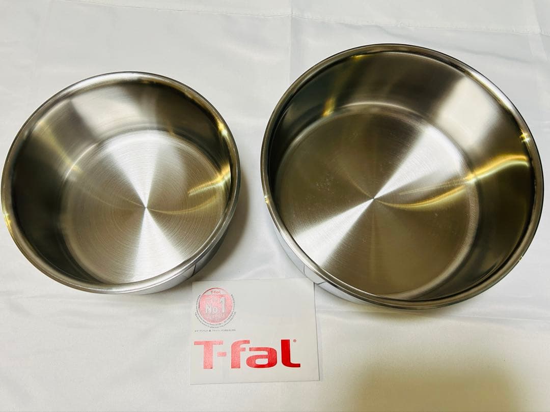 【新年新品】ティファール　ステンレス最高峰グレース　ソースパン　IHガス火計4点