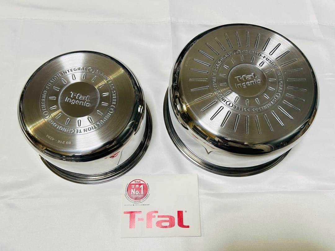 【新年新品】ティファール　ステンレス最高峰グレース　ソースパン　IHガス火計4点