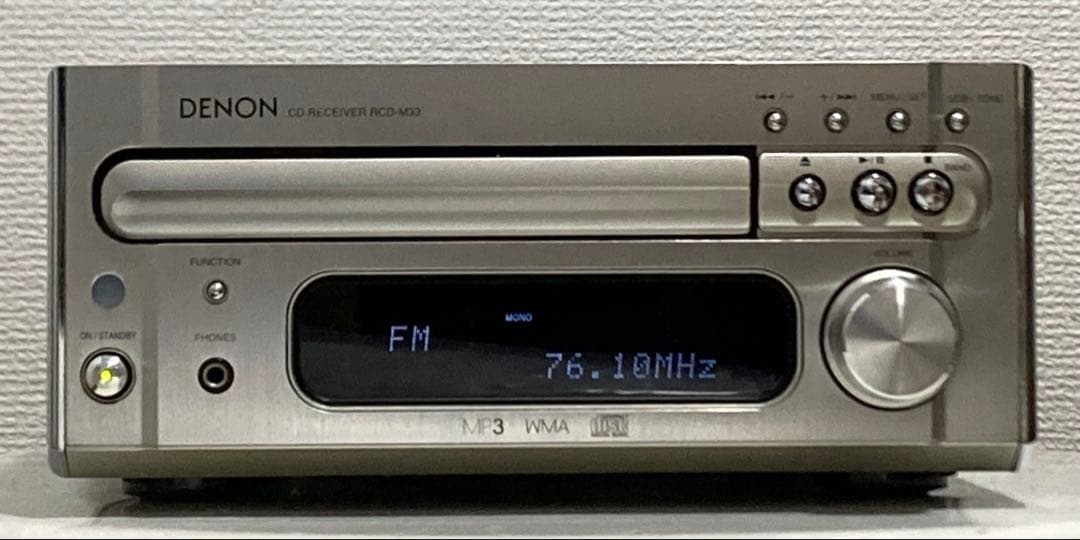 DENON RCD-M33 ミニコンポ CDレシーバー チューナー　美品 完動品