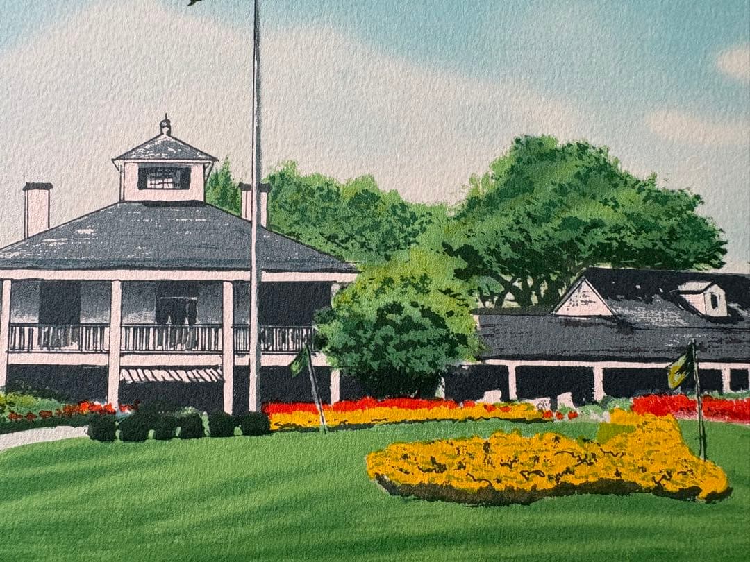 オーガスタナショナルG.G (M. Kuminaka) 絵画　マスターズ開催