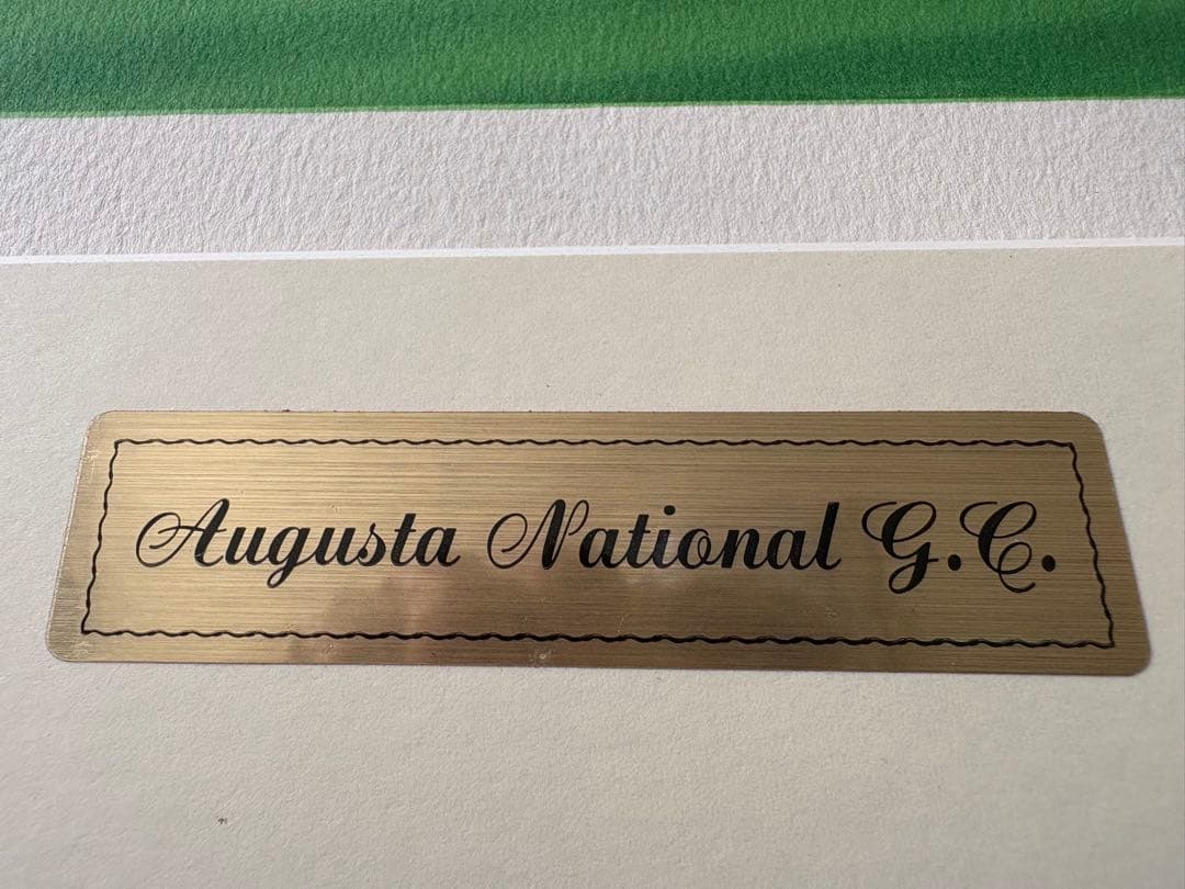 オーガスタナショナルG.G (M. Kuminaka) 絵画　マスターズ開催