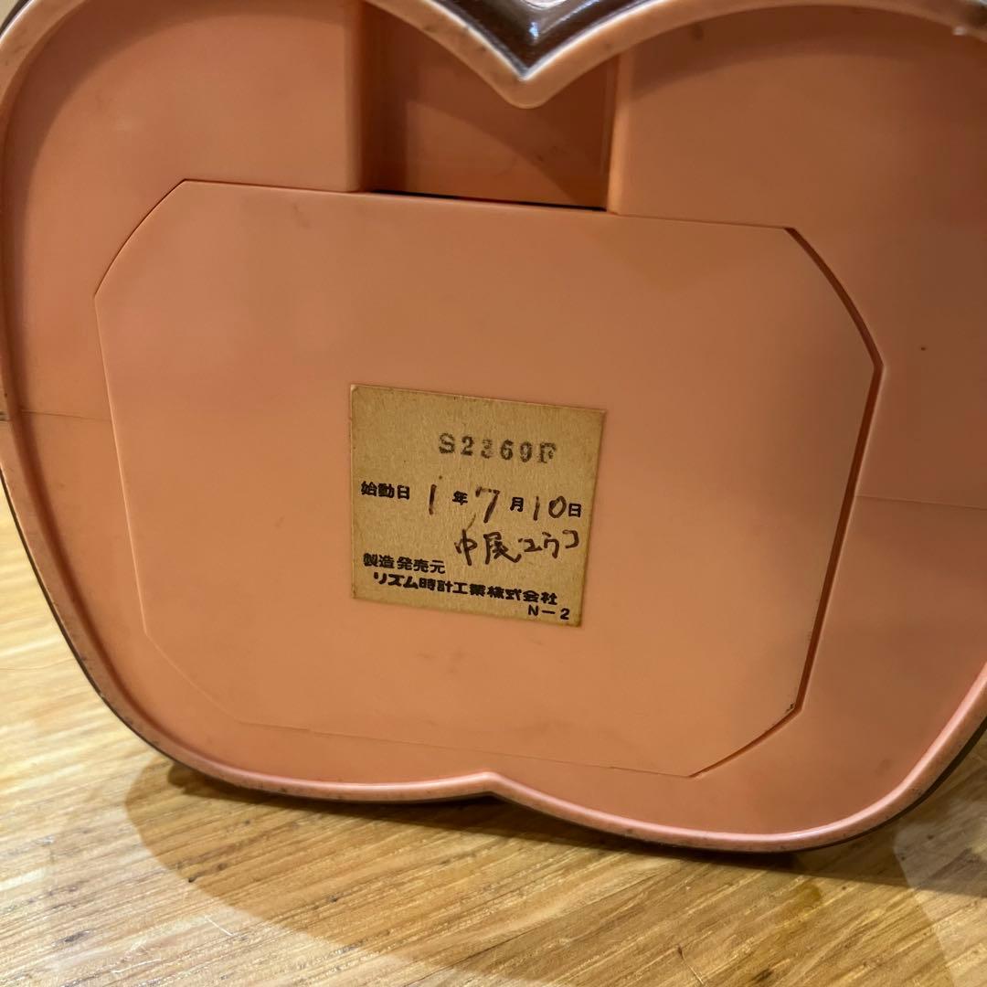 昭和レトロ　目覚まし時計　おたまちゃん　動作確認済み　CITIZEN