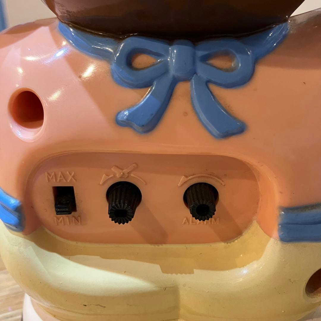 昭和レトロ　目覚まし時計　おたまちゃん　動作確認済み　CITIZEN