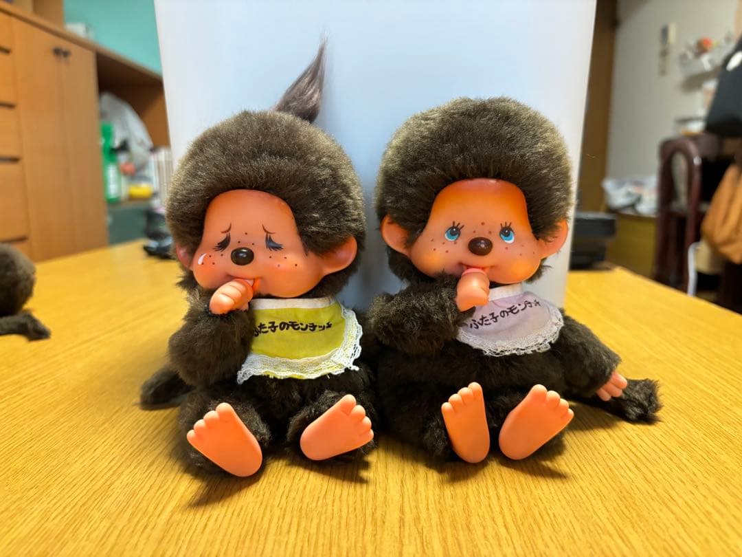 1974 ふたごのモンチッチ　モンチッチ　当時の衣装付き