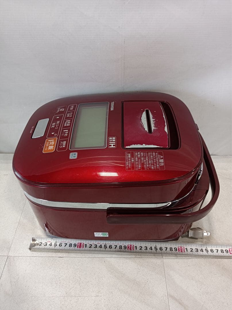 八5934【TOSHIBA】真空圧力IH保温釜　容量1.0L 5.5合