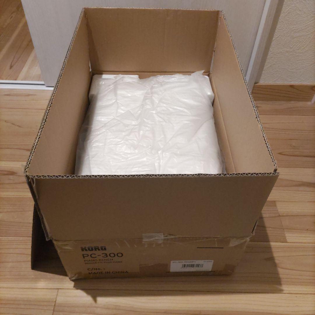 KORGコルグ　ピアノ用 高低自在椅子 PC-300 WH ホワイト