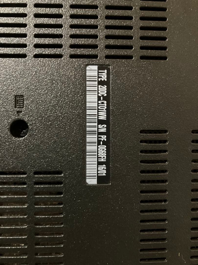 ThinkPad 外付DVD付属 ノートPC DVD再生OK