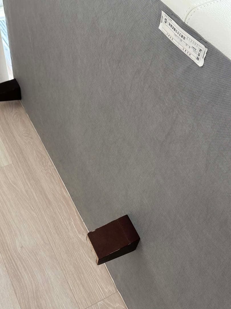 日本フクラHUKLA ホワイトレザーソファ