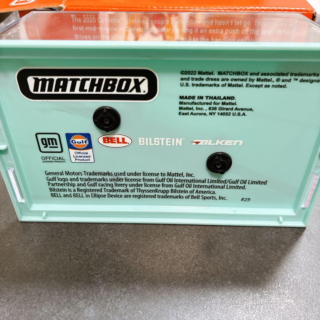 マッチボックス 2020 コルベット ガルフ ミニカー
