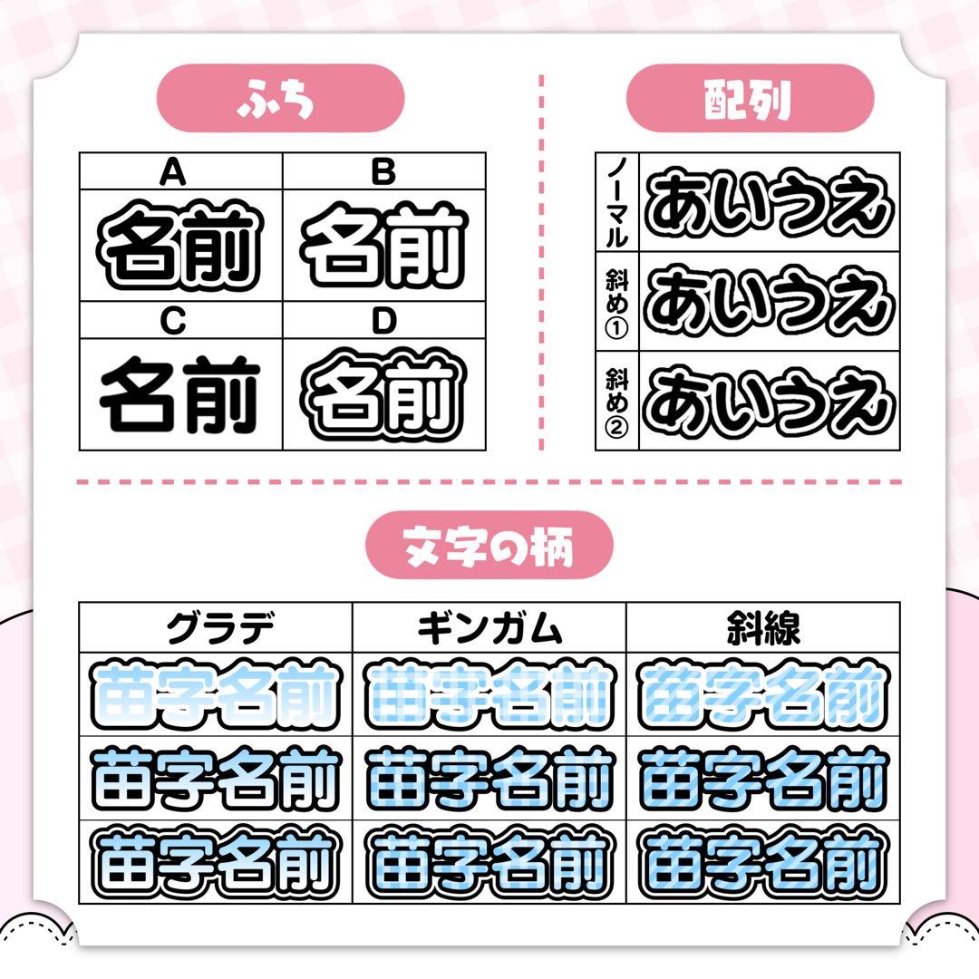 しずく様 キンブレシート