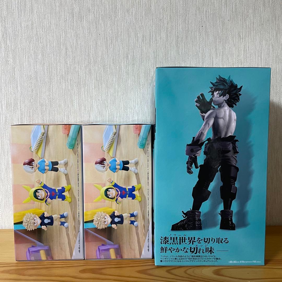 ヒロアカ フィギュア3個セット ちあぴこ/ Noir Edge