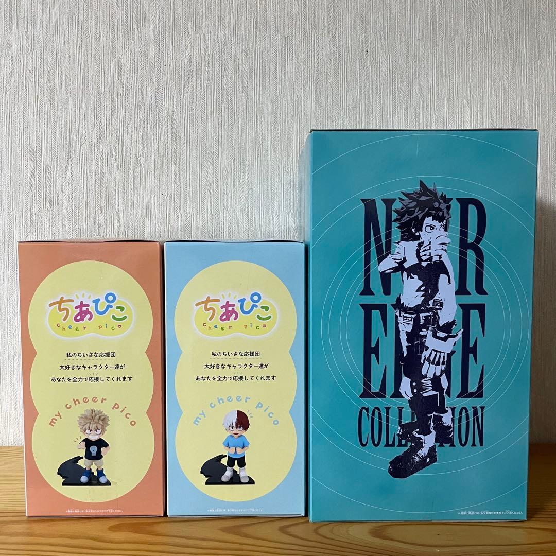 ヒロアカ フィギュア3個セット ちあぴこ/ Noir Edge