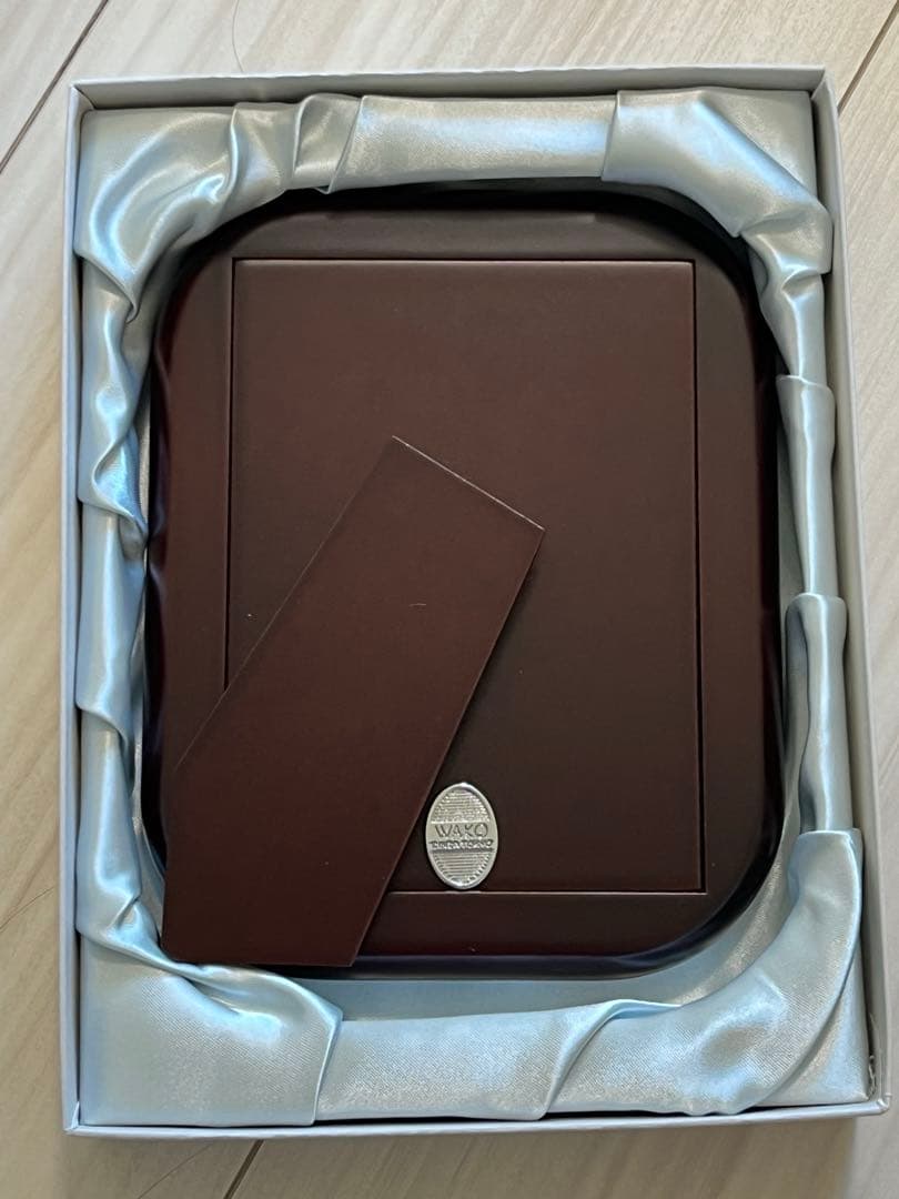 【新品箱付き】WAKO 和光 クマ四角写真立て フォトフレーム 赤ちゃん