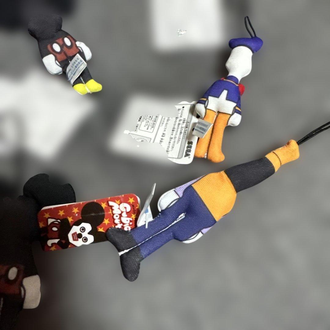 ディズニー♡キュービックマウス へなへなプチマスコット　タグ付10個　希少