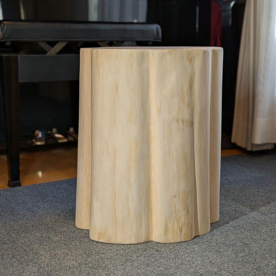3104様確認用　檜　切り株　丸太　椅子　スツール　高さ約43㎝