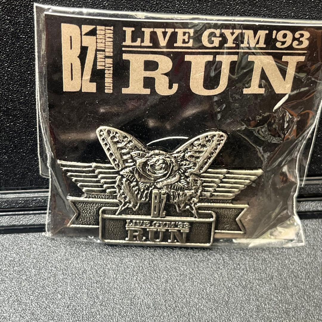 B'z LIVE GYM '93 RUN ピンバッジ