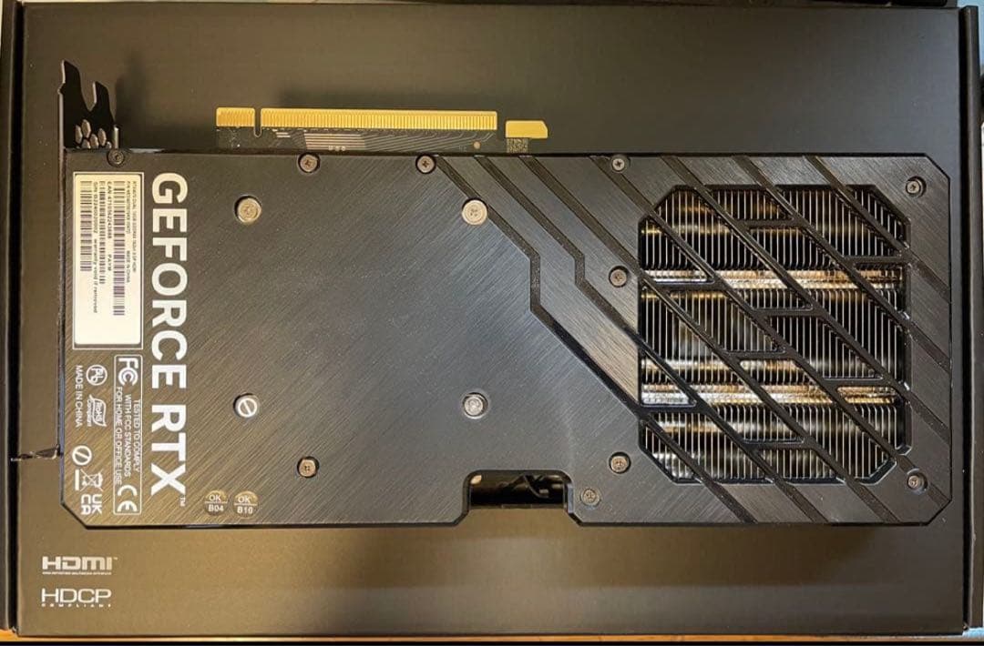 グラフィックボード・グラボ・ビデオカード PALIT GeForce RTX 4070 12GB Dual