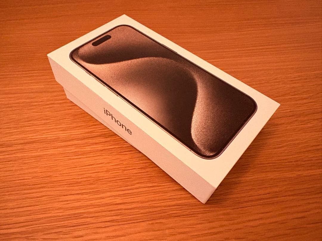 iPhone 15 Pro 128GB SIMフリー ナチュラルチタニウム