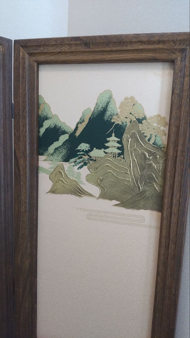 木製屏風