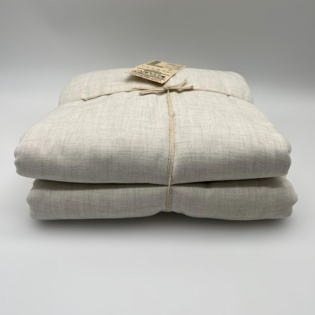 オーガニックコットン100% muji 掛ふとんカバー セミダブル 二重ガーゼ