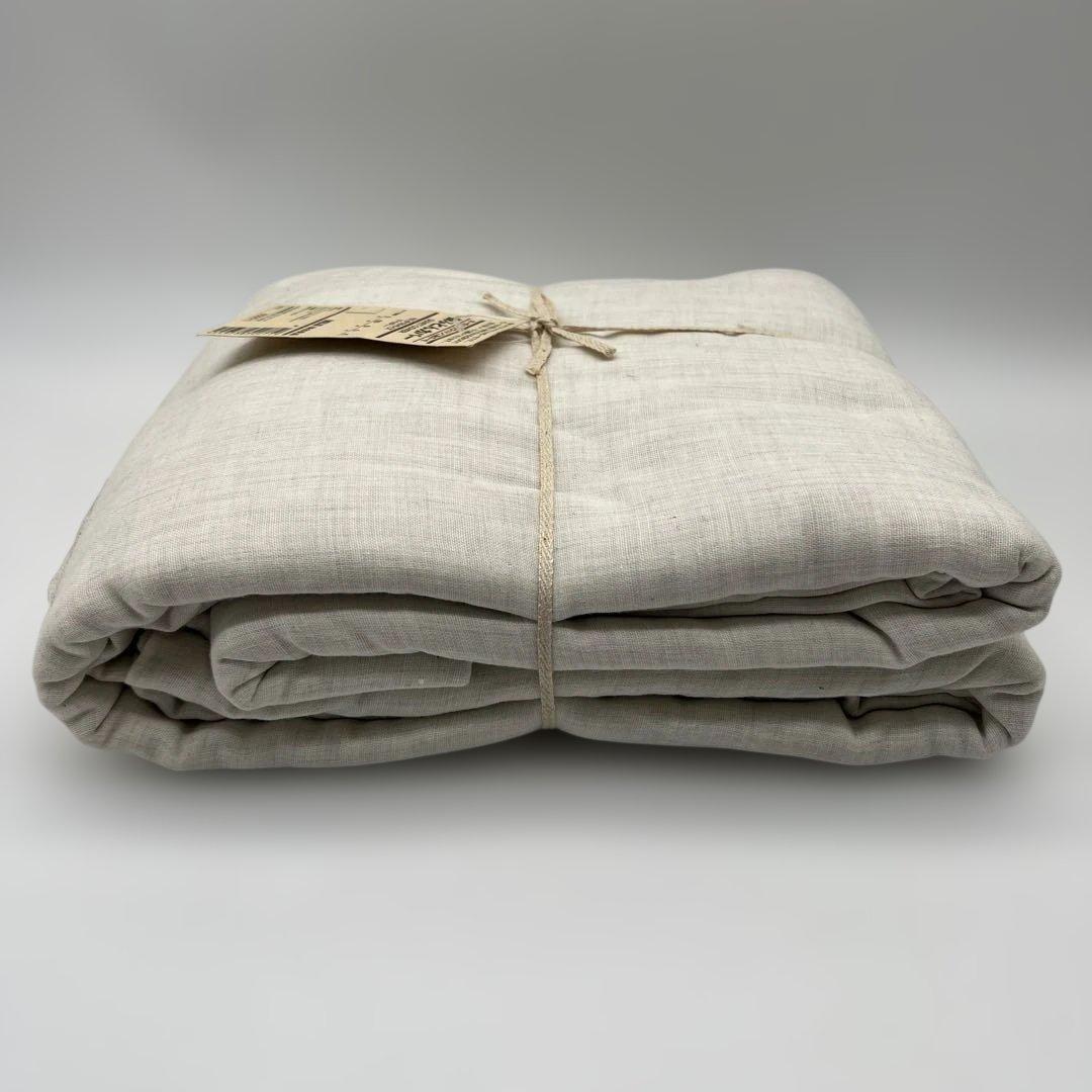 オーガニックコットン100% muji 掛ふとんカバー セミダブル 二重ガーゼ