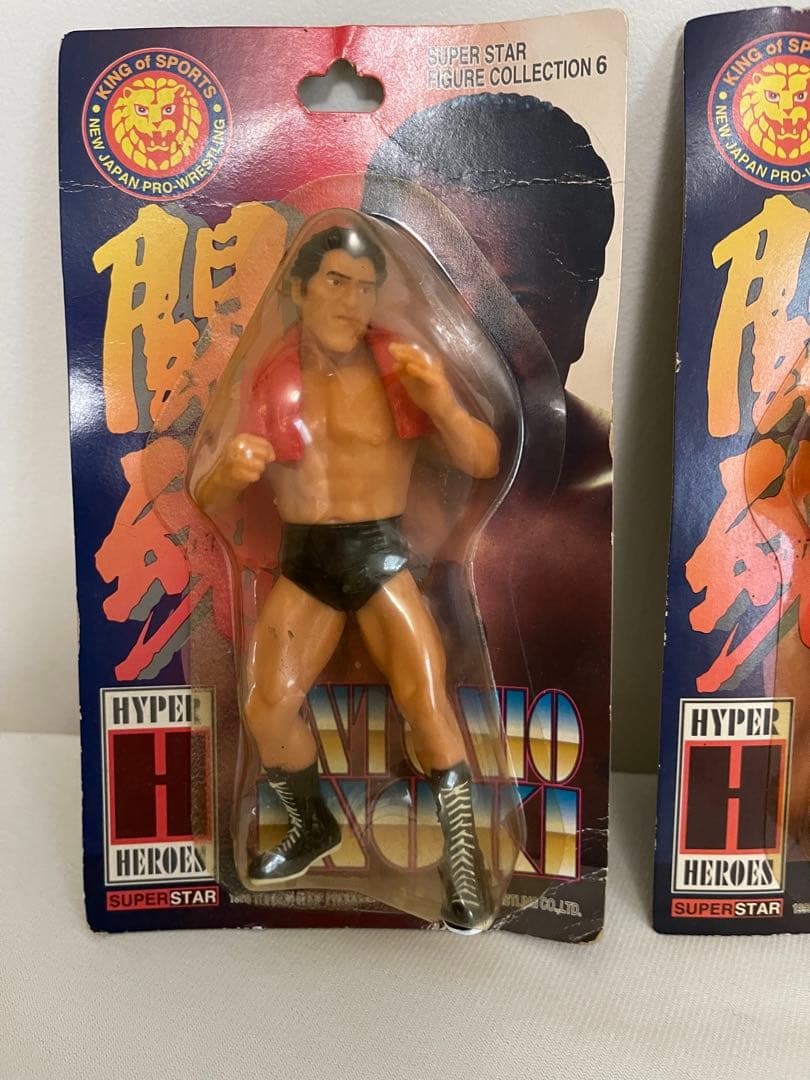 未開封　青タオル　赤タオル　アントニオ猪木　長州力　フィギュアセット　まとめ