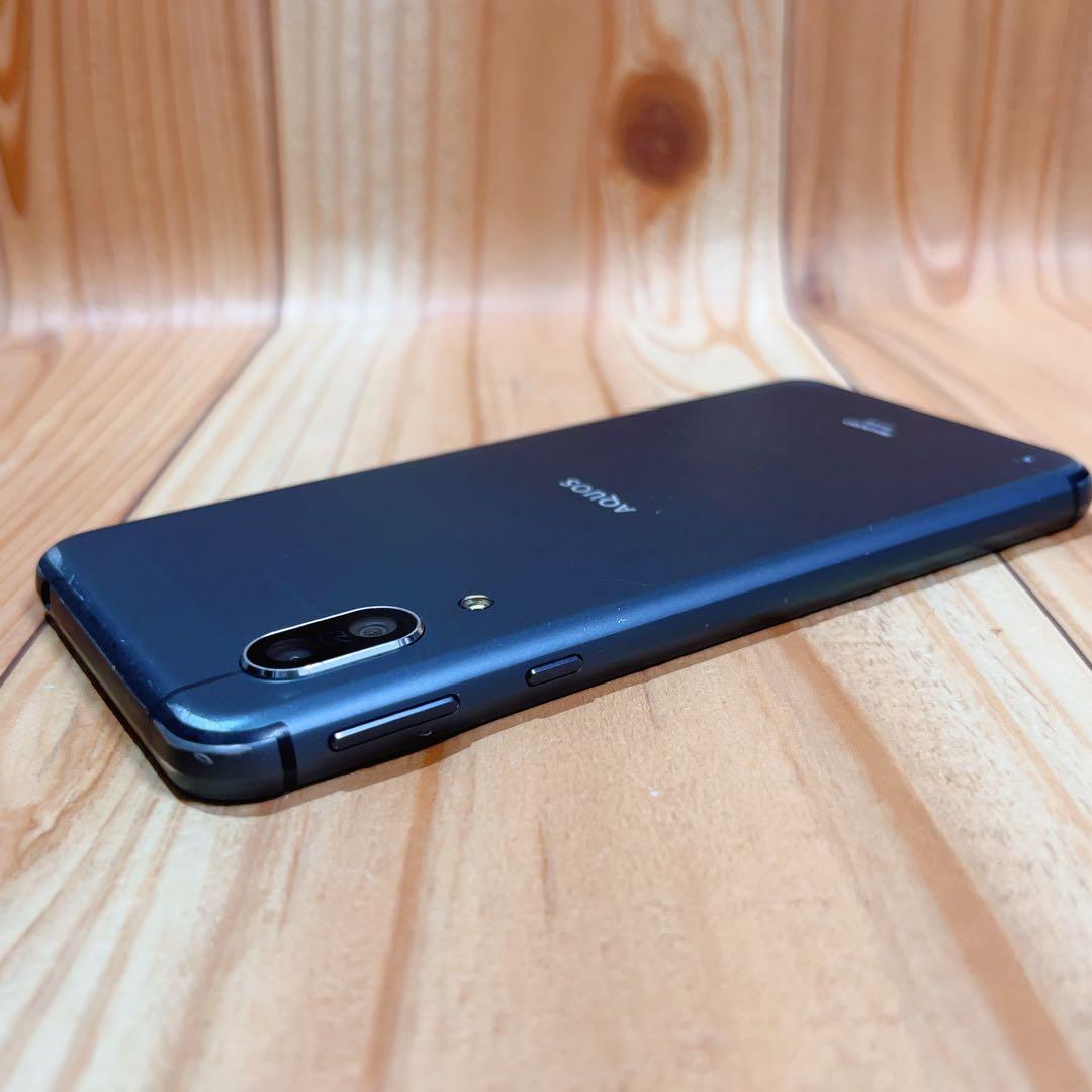 SIMフリー 本体 AQUOS sense3 64 GB 130G3 ブラック