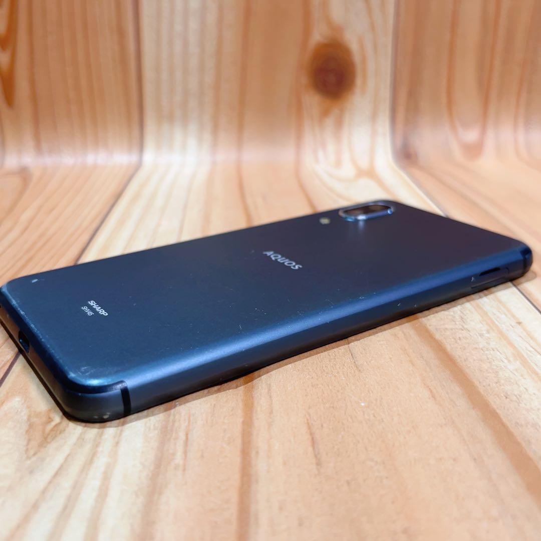 SIMフリー 本体 AQUOS sense3 64 GB 130G3 ブラック