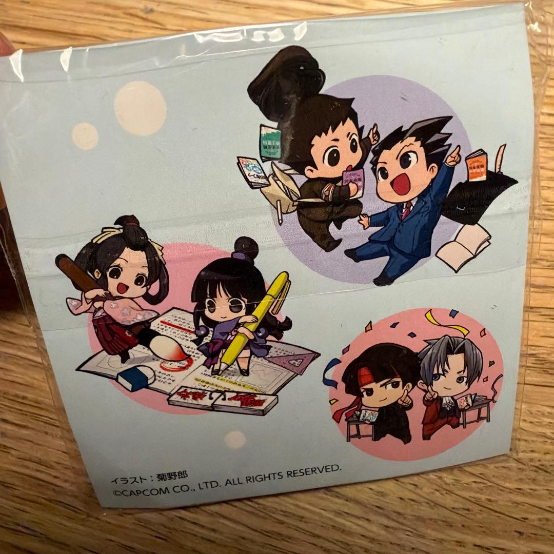 【非売品】逆転裁判 大逆転裁判 BUNRI コラボキーホルダー 当選品