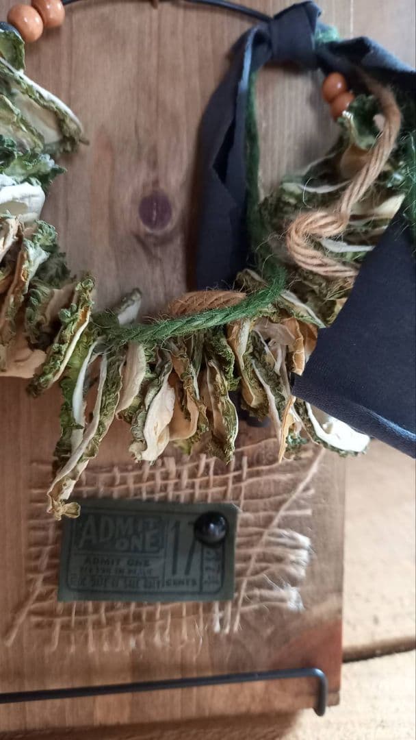 ゴーヤのリース【ゴーヤ】ドライフラワー