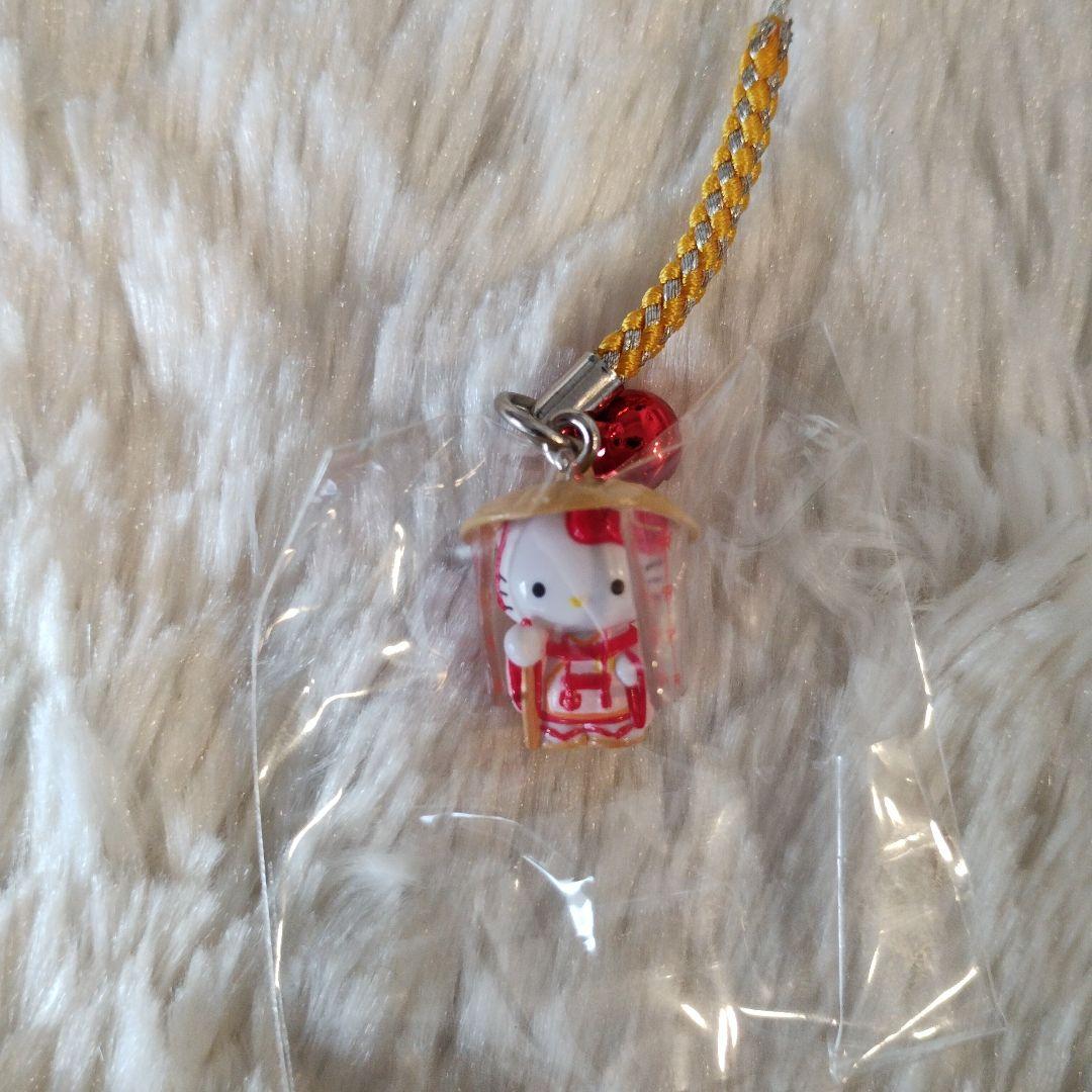 ご当地キティ 和歌山限定 熊野古道 根付けストラップ 巫女 希少 レア 2008