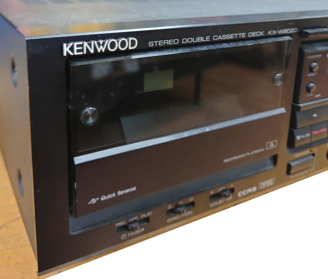 【￥48,000・1991年】 KENWOOD KX-W8020カセットデッキ