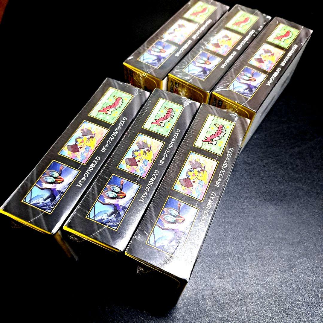 ポケモンカード　megaドリームex box シュリンク　ベリベリ付き　6BOX