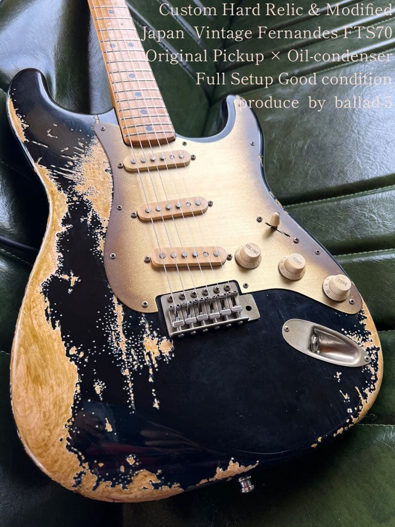 ギター HardRelic 70s Fernandes Burny Custom FST