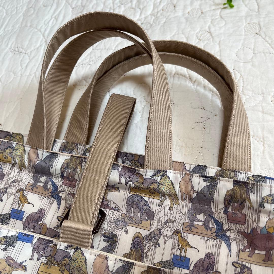 手提げ袋　体操服入れ　上靴袋　3点　リバティ　クラウスロアーズアンドダイナソーズ