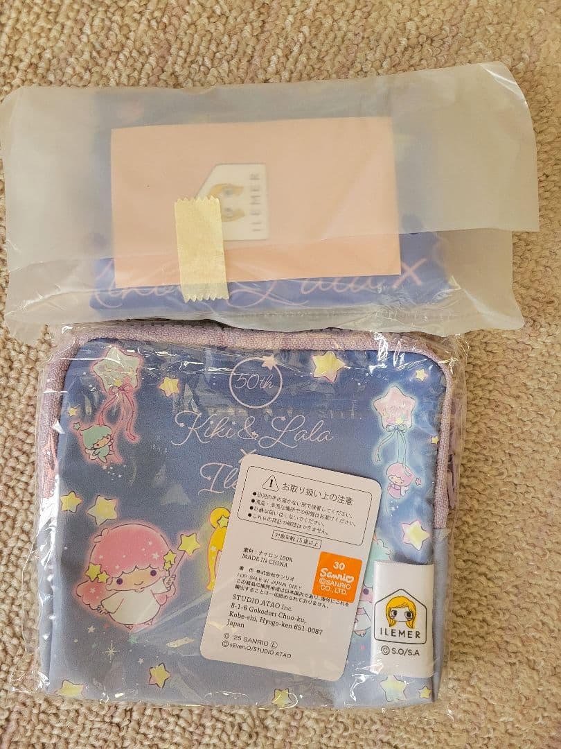 Kiki & Lala 50周年 マルチポーチ