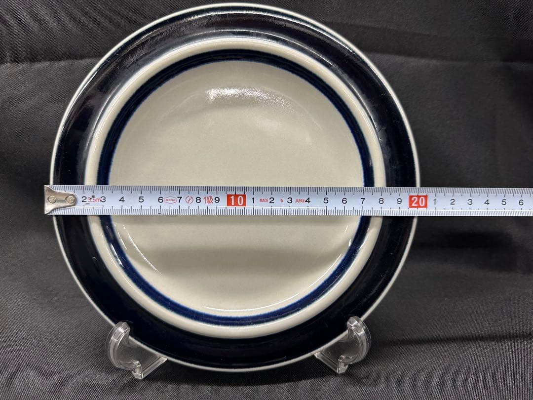 【USED】旧ロゴ　ARABIA アラビア　アネモネ　プレート　20cm 3P