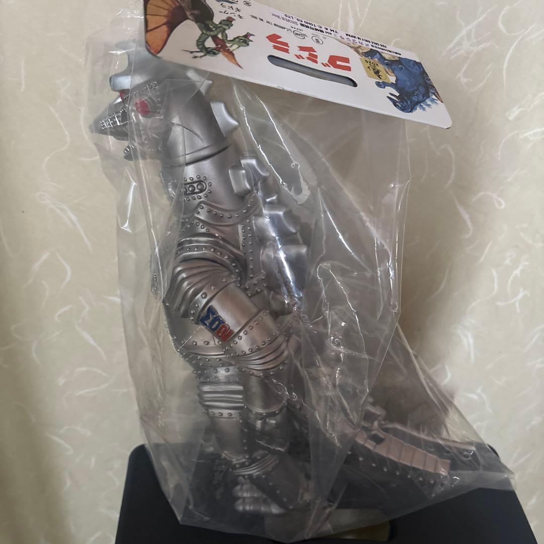 ソフビ　マルサン　メカゴジラ2 機械可視版SILVER ver