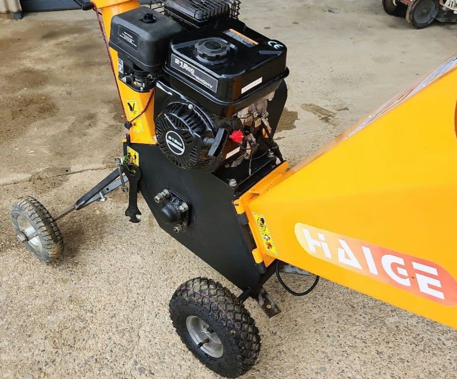 《引取限定》ハイガー ウッドチッパー エンジン式粉砕機