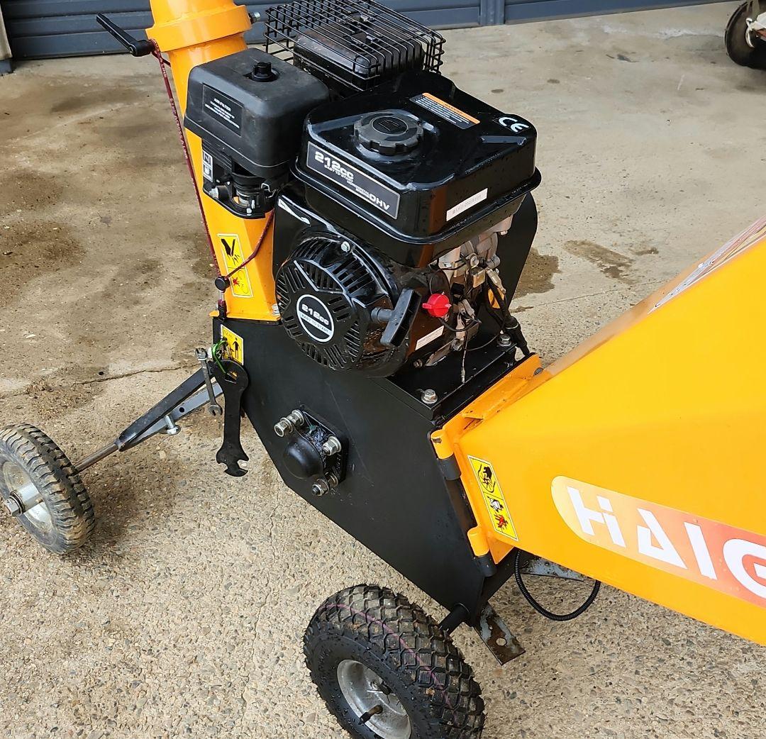 《引取限定》ハイガー ウッドチッパー エンジン式粉砕機