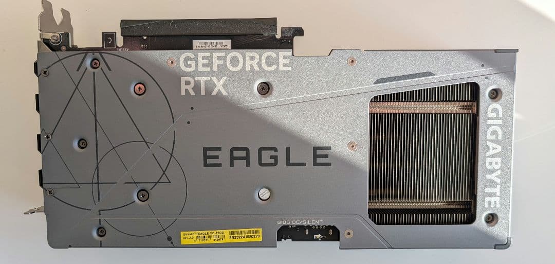 グラフィックボード・グラボ・ビデオカード GIGABYTE RTX 4070 Ti EAGLE OC 12G