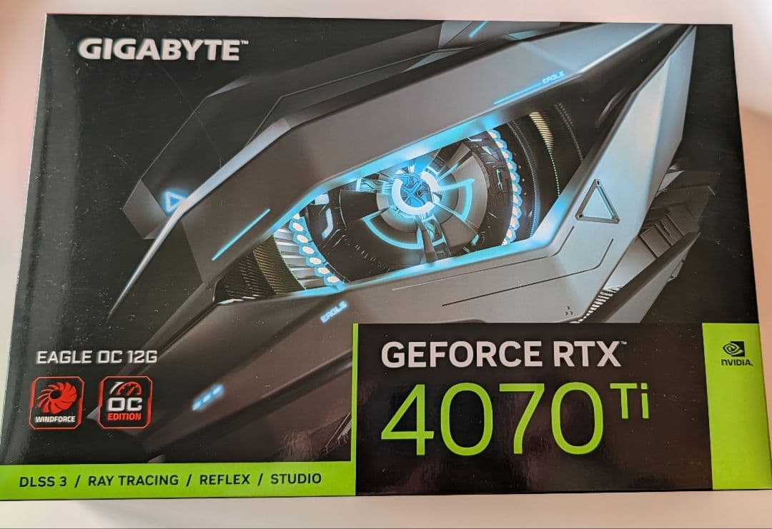 グラフィックボード・グラボ・ビデオカード GIGABYTE RTX 4070 Ti EAGLE OC 12G