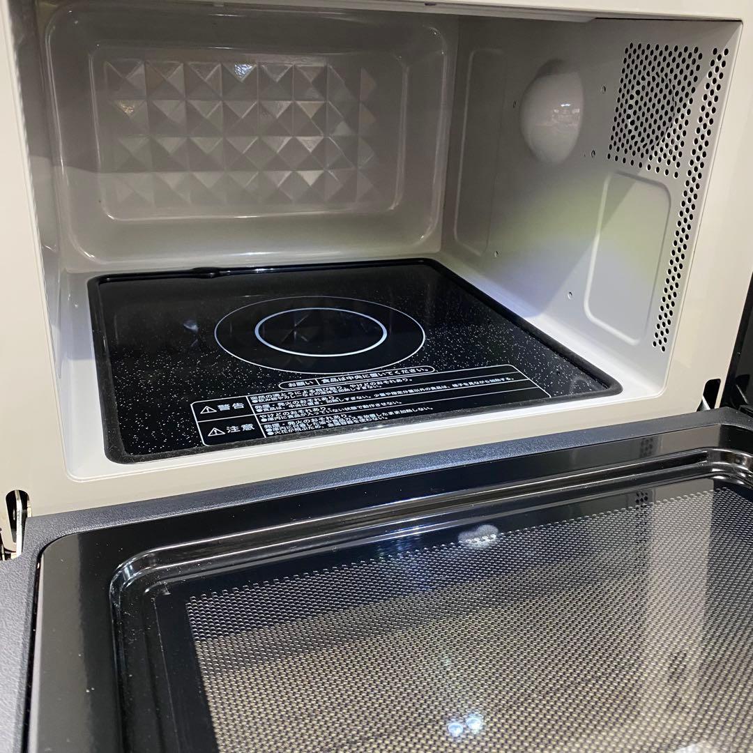 Haier ヘルツフリー電子レンジ JM-FH18H 2021年製 D134