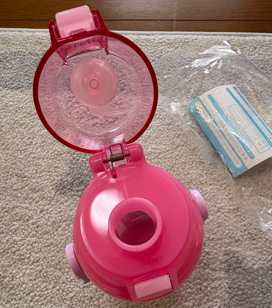 値下げ※在庫確認※ハローキティ　プッシュ式プラボトル 480ml 直飲み水筒